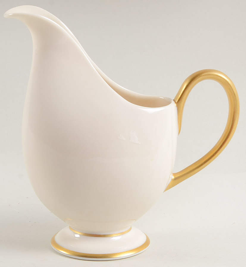 Gold Band (202 Merced Rim) Creamer by Franciscan-1