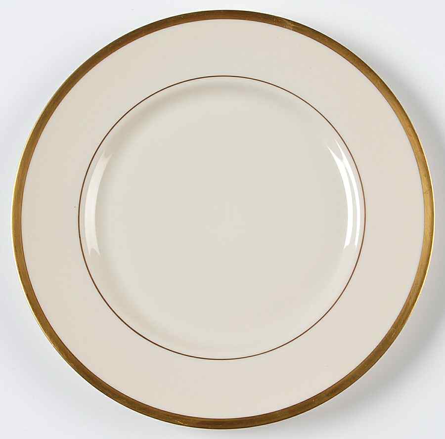 Gold Band (202 Merced Rim) Salad Plate by Franciscan-1
