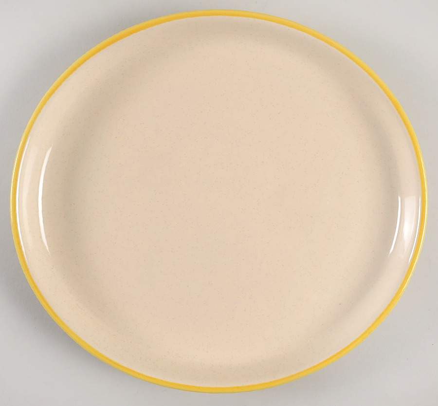 Golden Weave 12" Oval Serving Platter by Franciscan-1