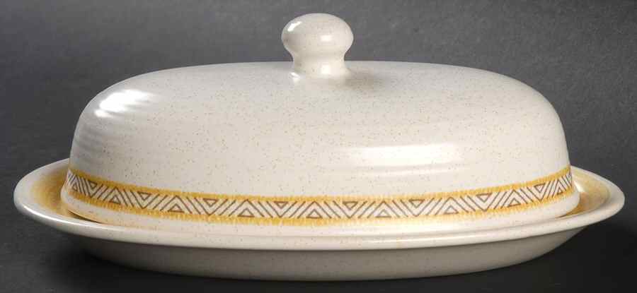 Hacienda Gold (USA) 1/4 Lb Covered Butter by Franciscan-1