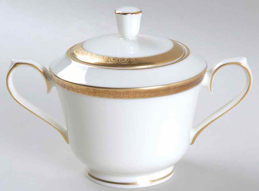 Hampten Sugar Bowl & Lid by Franciscan-1