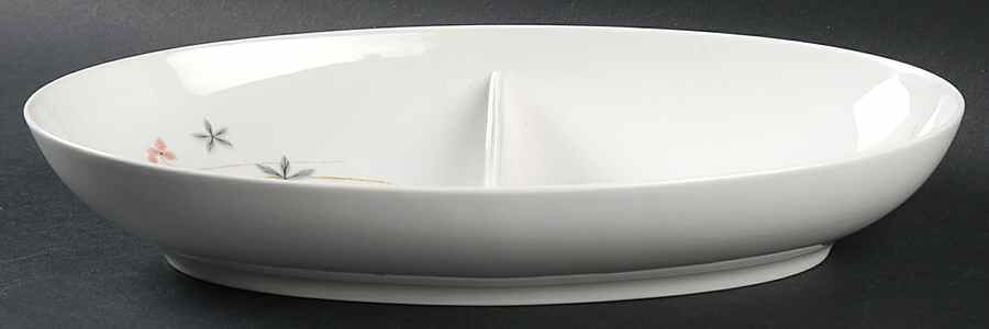 Happy Talk 11" Oval Divided Vegetable Bowl by Franciscan-1