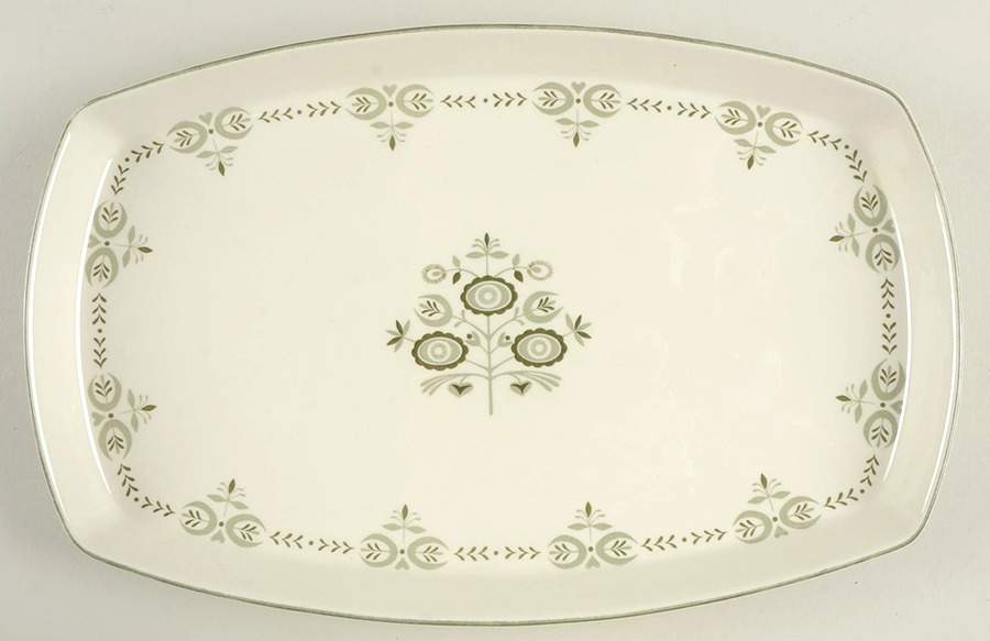 Heritage 13" Oval Serving Platter by Franciscan-1