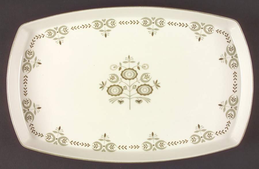 Heritage 14" Oval Serving Platter by Franciscan-1