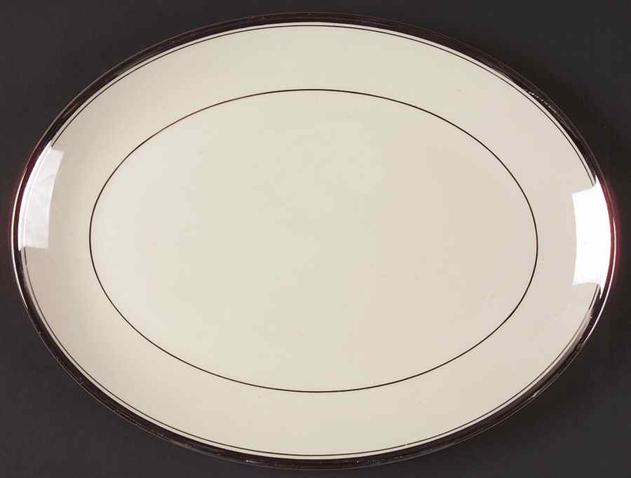 Huntington 12" Oval Serving Platter by Franciscan-1