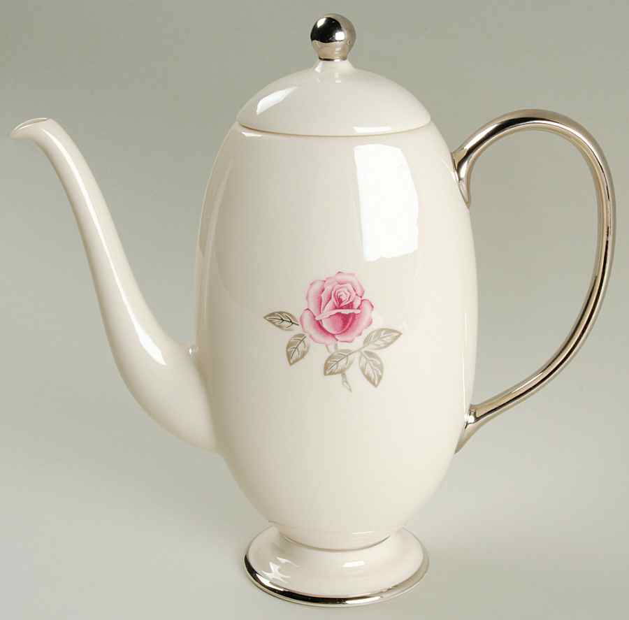 Huntington Rose Coffee Pot & Lid by Franciscan-1