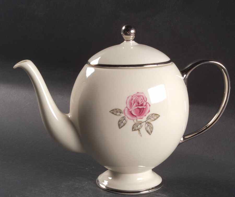 Huntington Rose Teapot & Lid by Franciscan-1