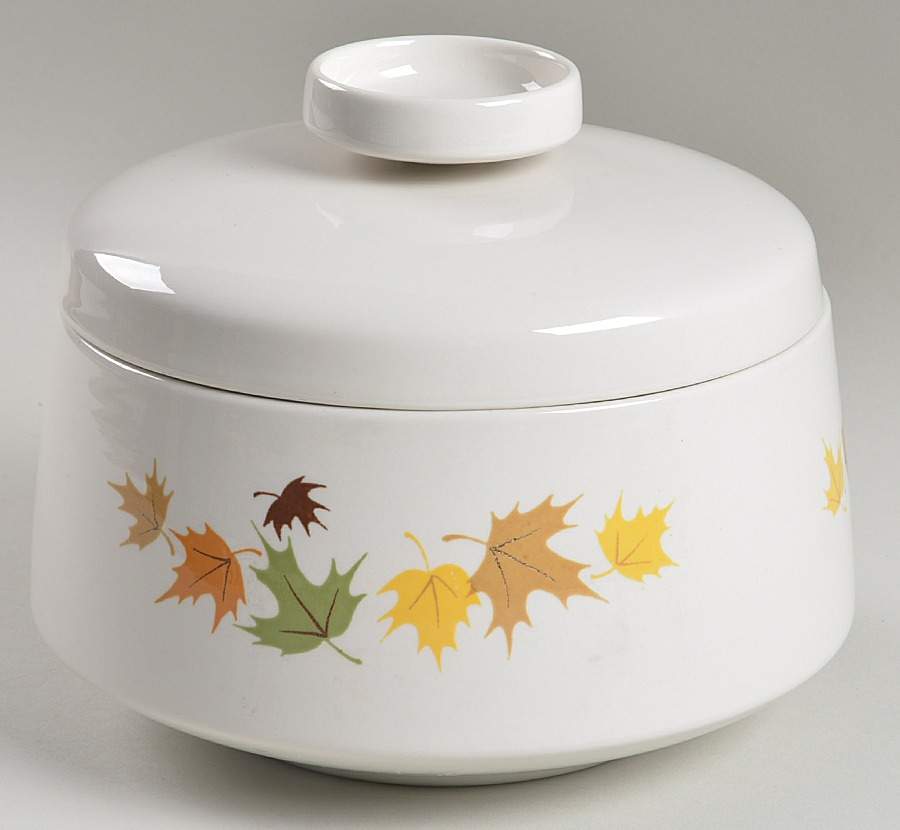 Indian Summer 2 Qt Round Covered Casserole by Franciscan-1