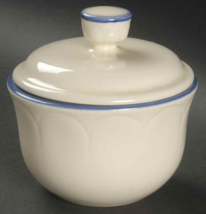 Intrigue Sugar Bowl & Lid by Franciscan-1