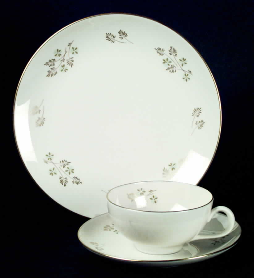 Interlude Flat Cup & Saucer Set by Franciscan-1