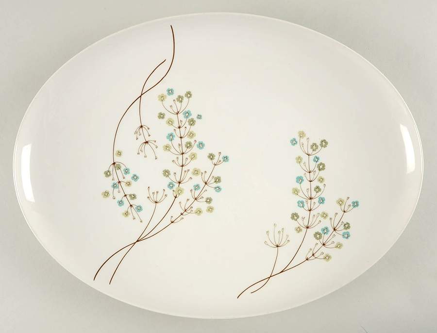 It's A Breeze 15" Oval Serving Platter by Franciscan-1