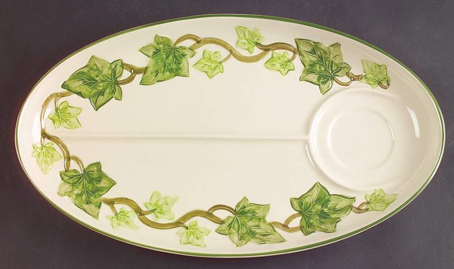 Ivy (American) Snack Plate by Franciscan-1