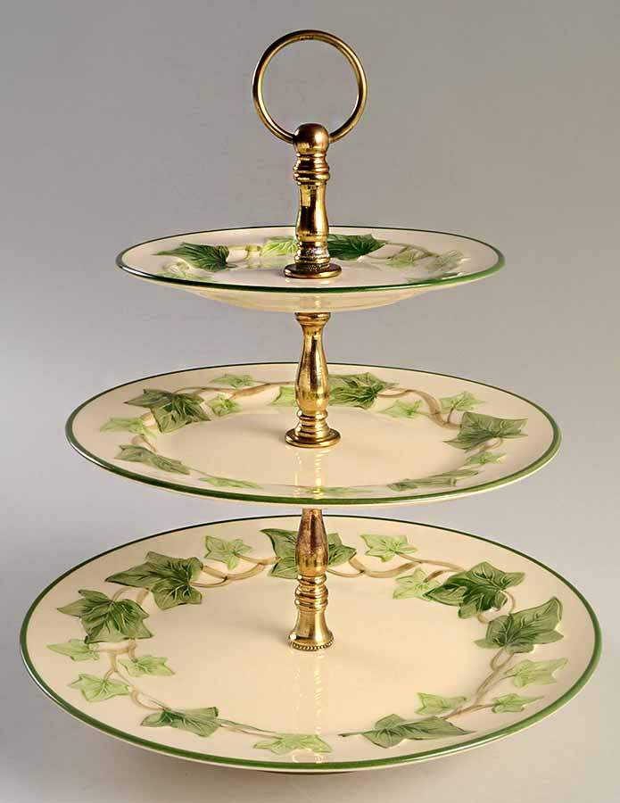 Ivy (American) Bread & Butter Plate for 3-Tiered Serving Tray by Franciscan-1