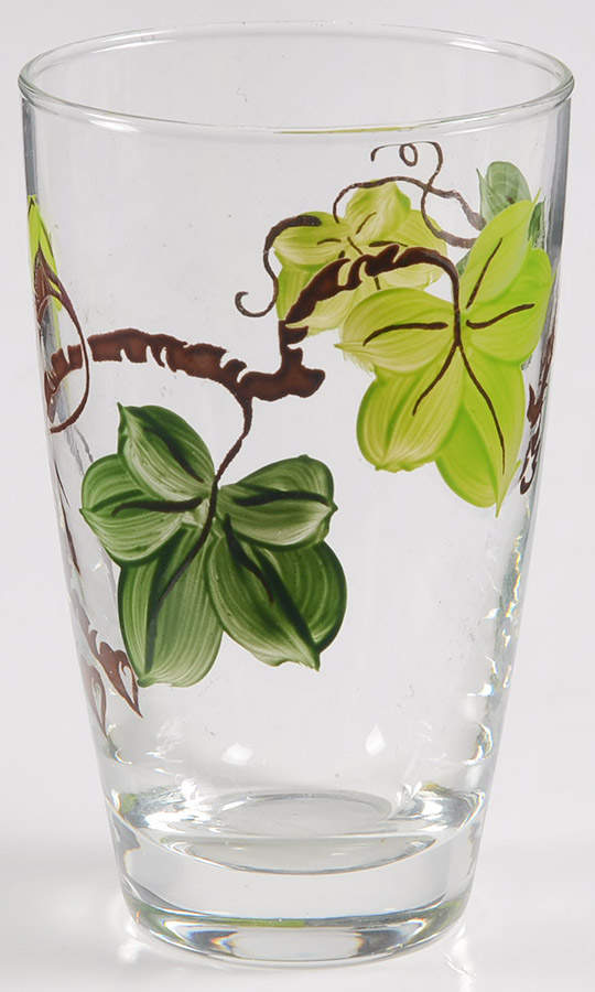 Ivy (American) Glassware Libbey Short Tumbler by Franciscan-1