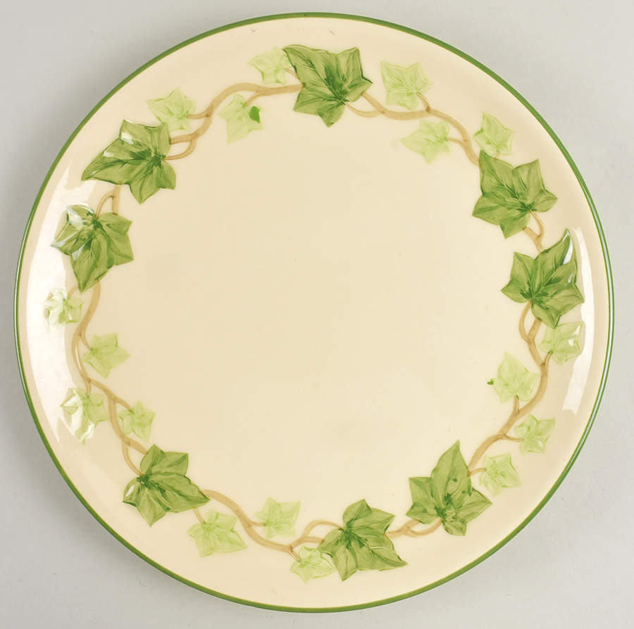 Ivy (American) 13" Chop Plate (Round Platter) by Franciscan-1