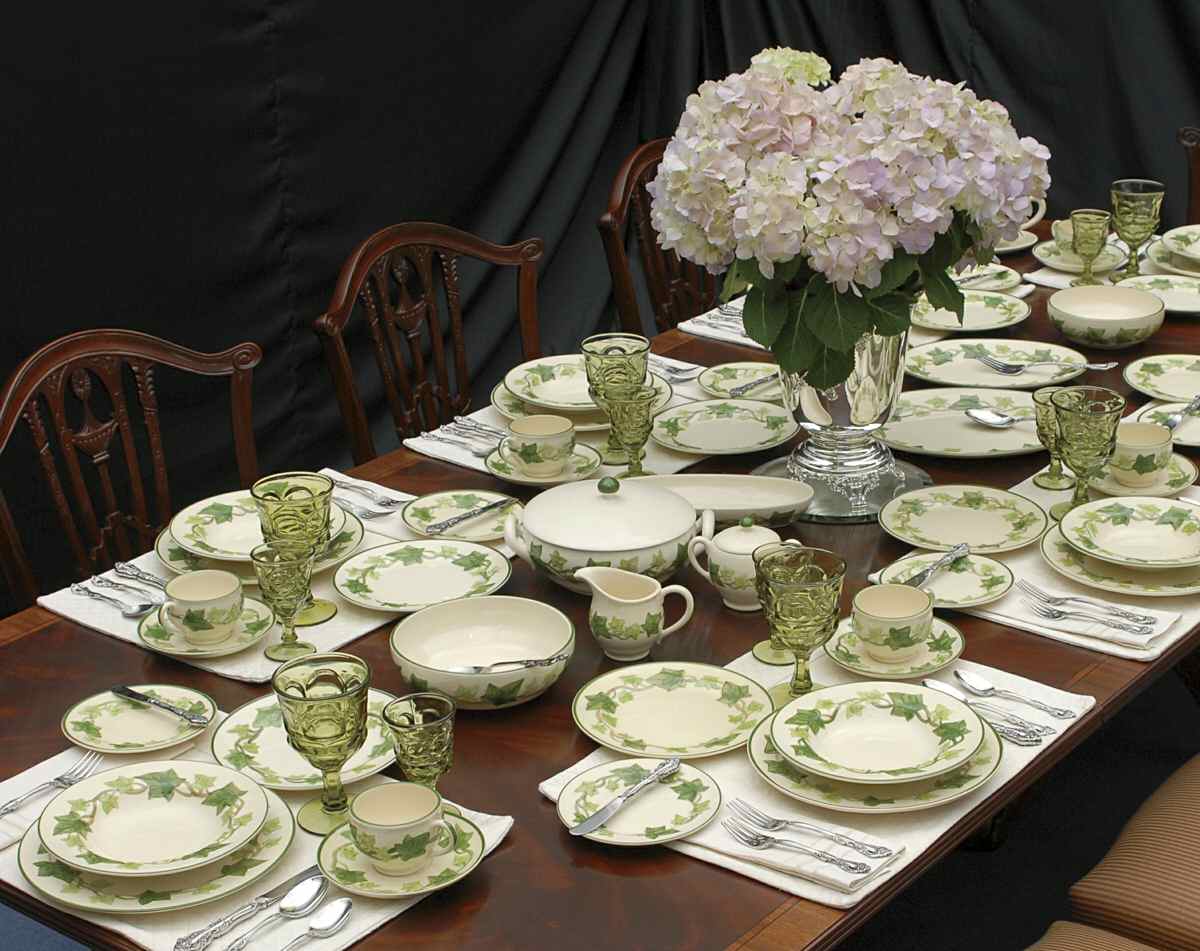 Ivy (American) 59 Piece Estate Set by Franciscan-1