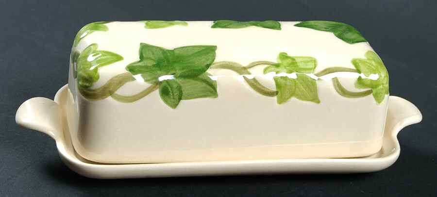 Ivy (American) 1/4 Lb Covered Butter by Franciscan-1