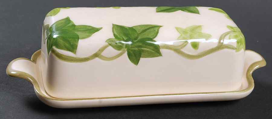 Ivy (American) 1/4 Lb Covered Butter by Franciscan-1