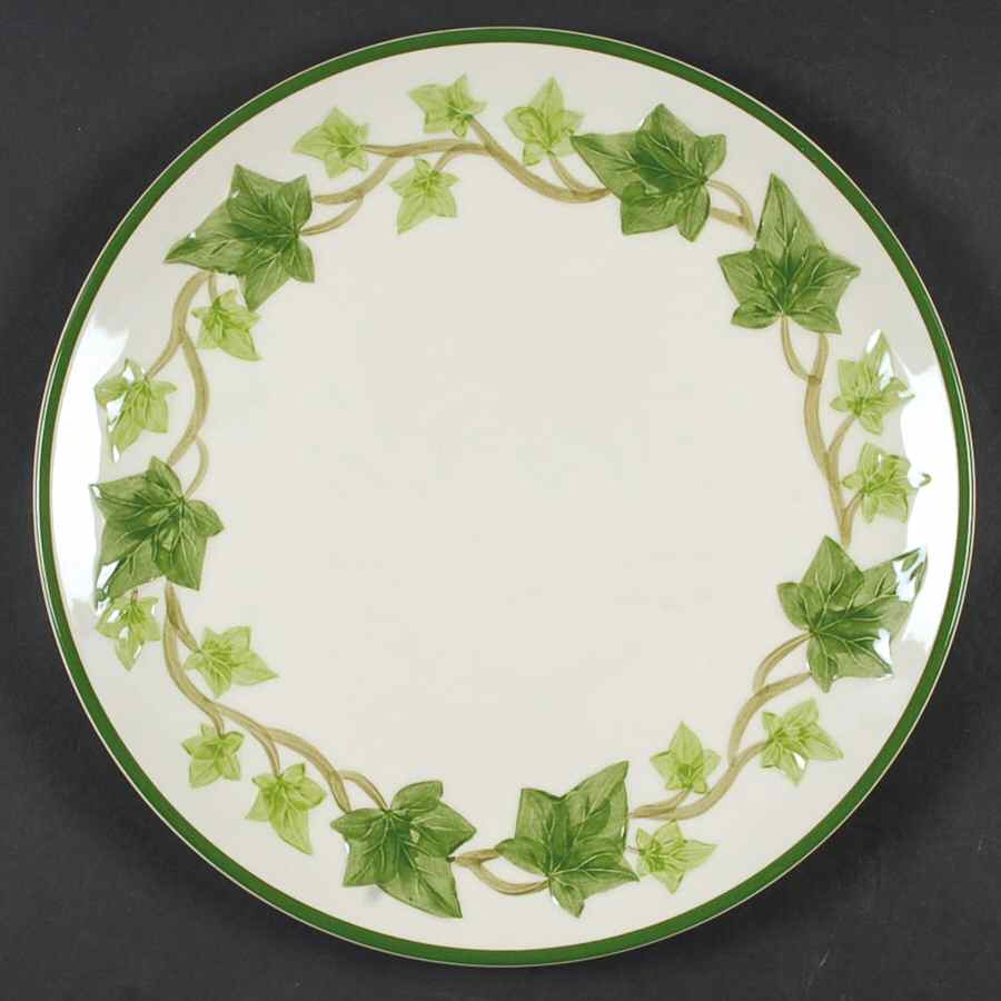 Ivy (American) 11" Chop Plate (Round Platter) by Franciscan-1