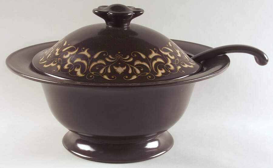 Jamoca Tureen & Lid w/Ladle by Franciscan-1
