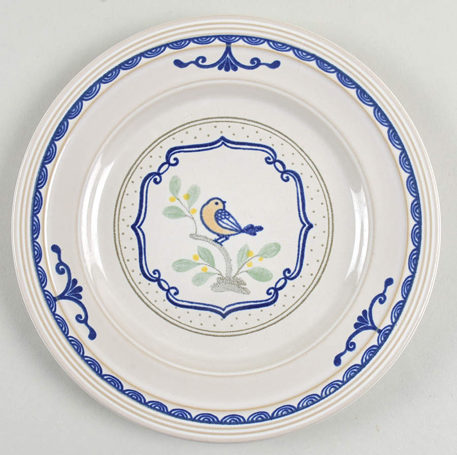 Love Bird Salad Plate by Franciscan-1
