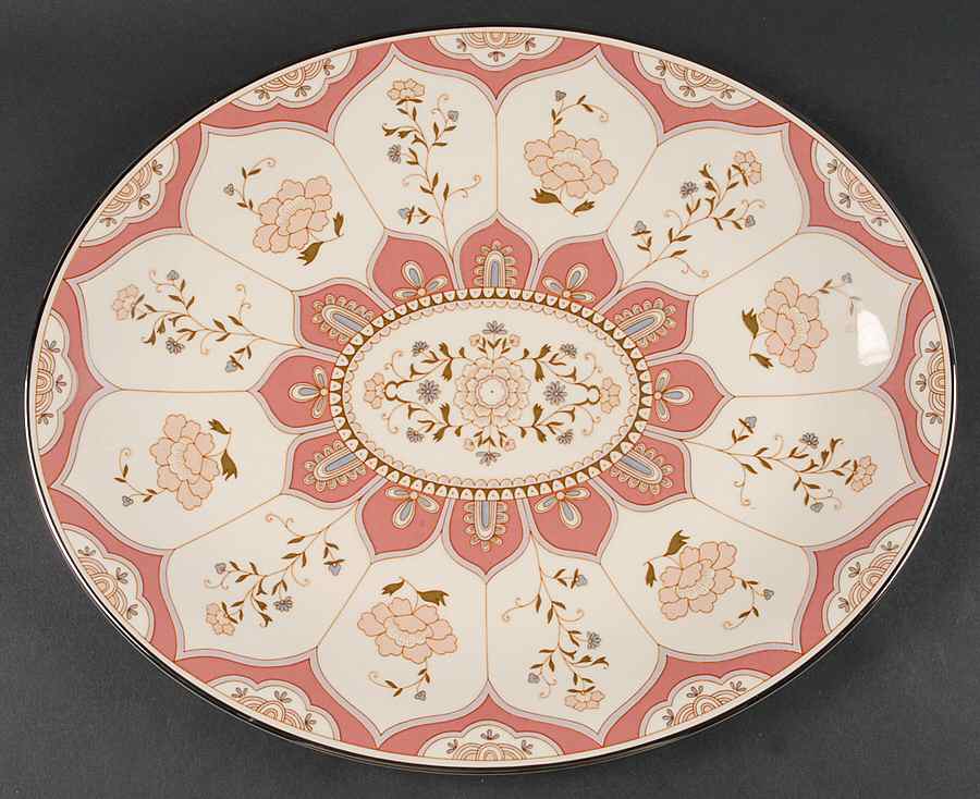 Madrigal 15" Oval Serving Platter by Franciscan-1