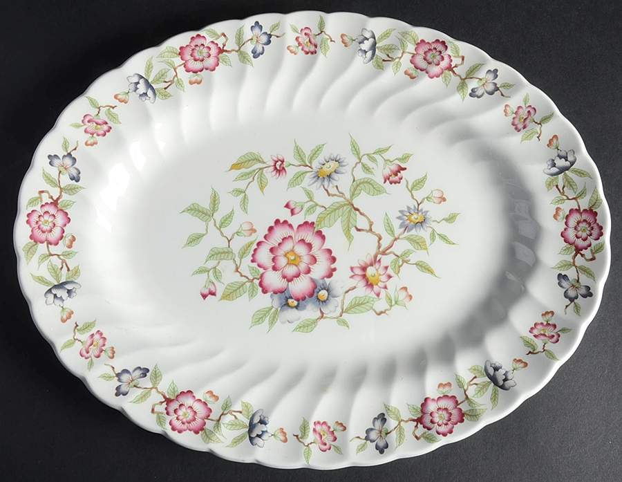 Mandarin 12" Oval Serving Platter by Franciscan-1