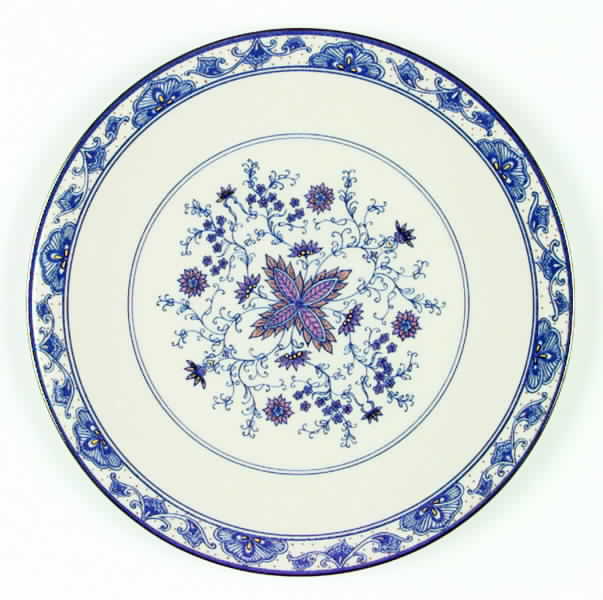 Mandalay (Blue Design) Dinner Plate by Franciscan-1