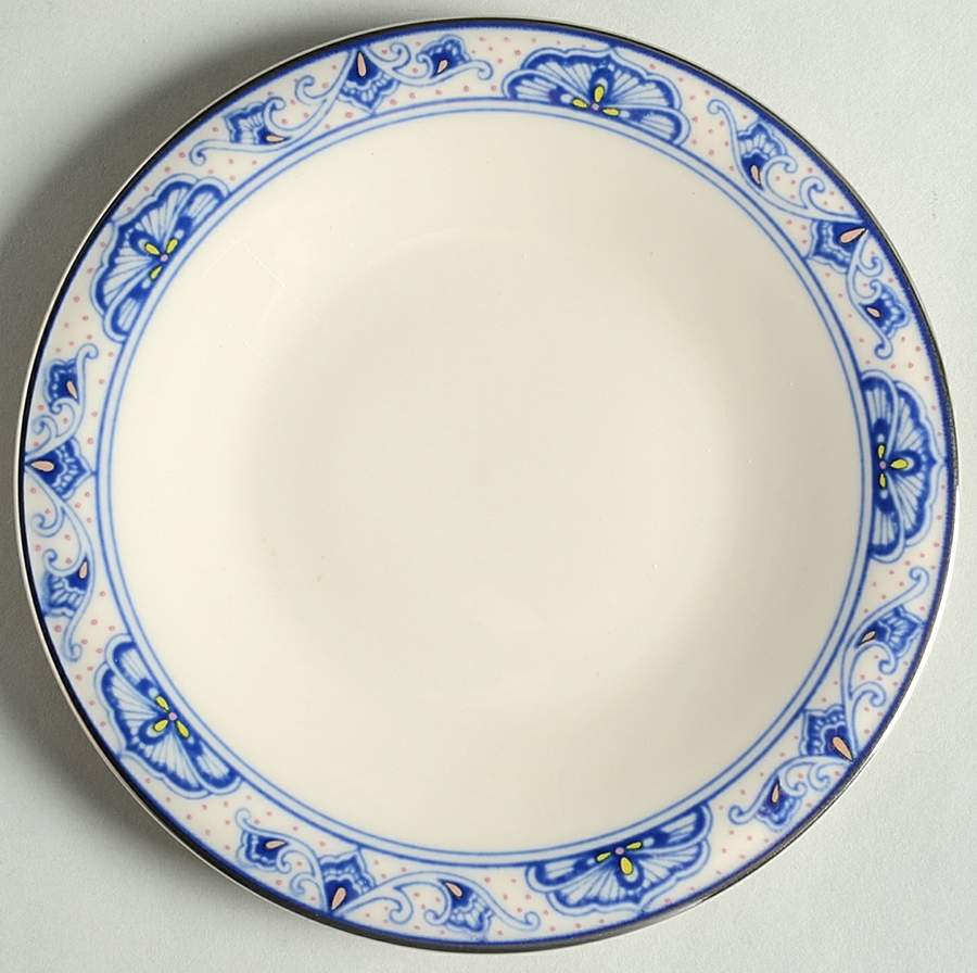 Mandalay (Blue Design) Bread & Butter Plate by Franciscan-1