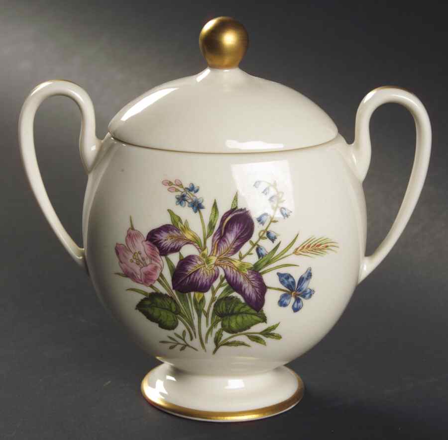 Mariposa Sugar Bowl & Lid by Franciscan-1