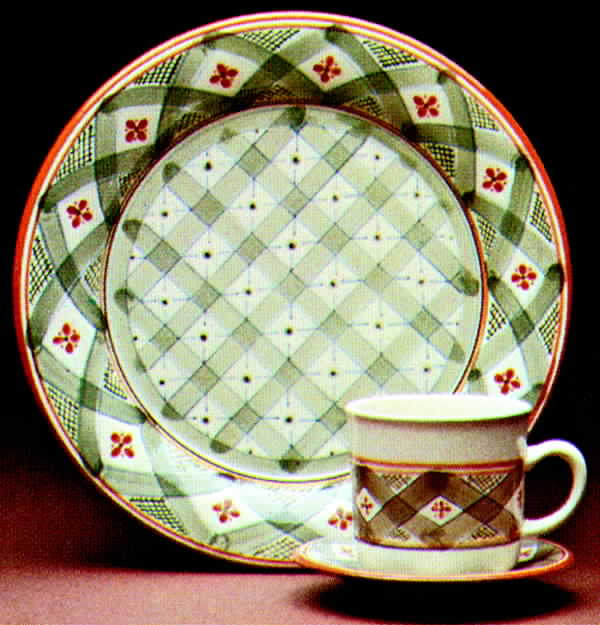 Martinique (Earthenware) Dinner Plate by Franciscan-1