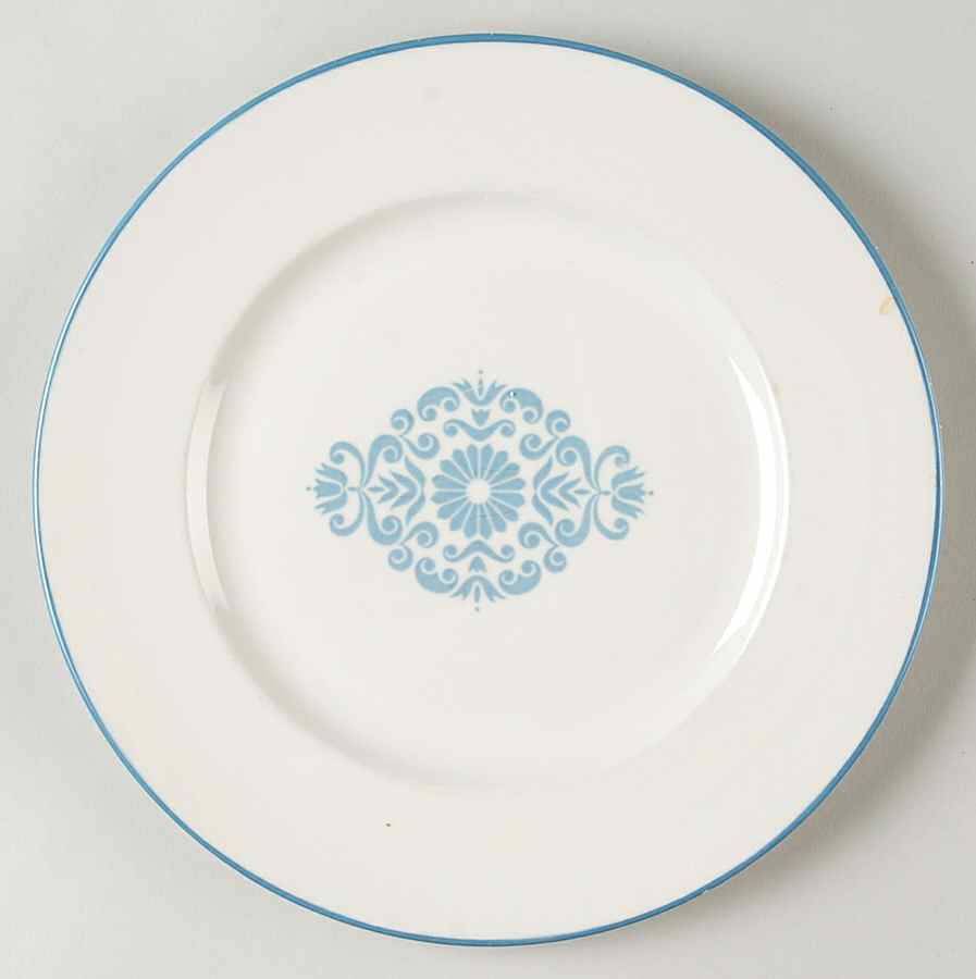 Medallion Blue Salad Plate by Franciscan-1