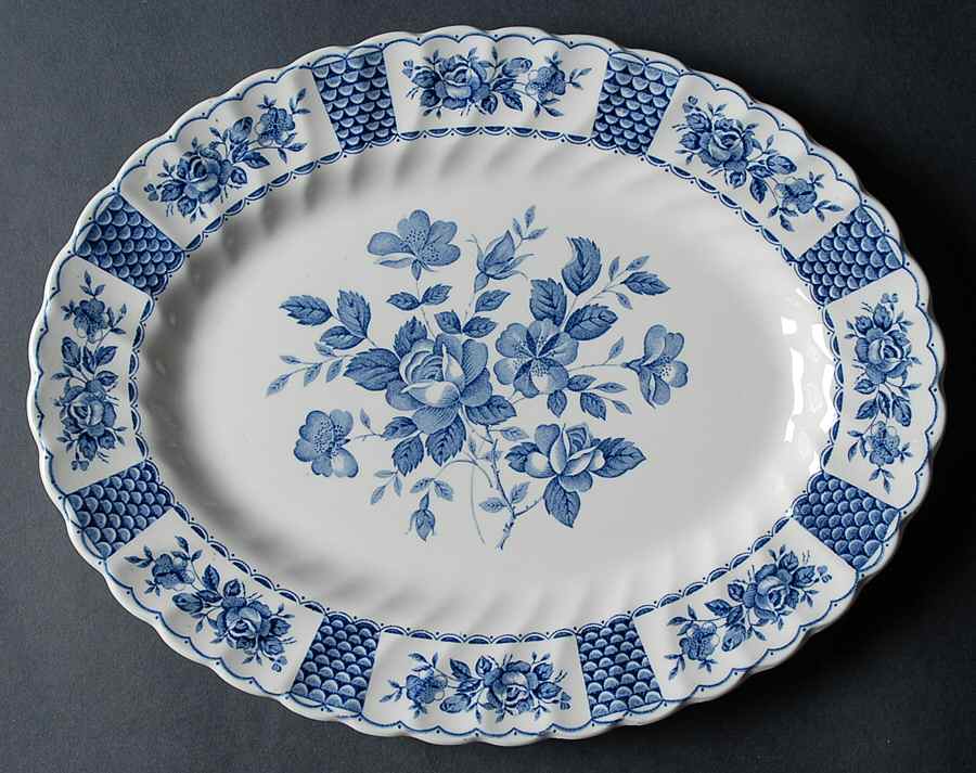 Melody 12" Oval Serving Platter by Franciscan-1