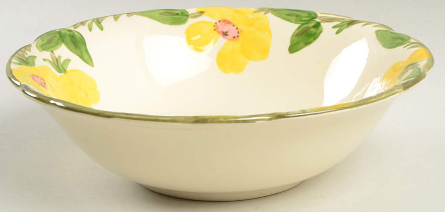 Meadow Rose 9" Round Vegetable Bowl by Franciscan-1