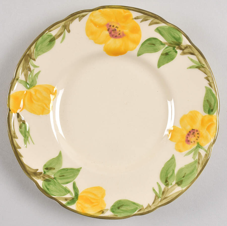 Meadow Rose Bread & Butter Plate by Franciscan-1