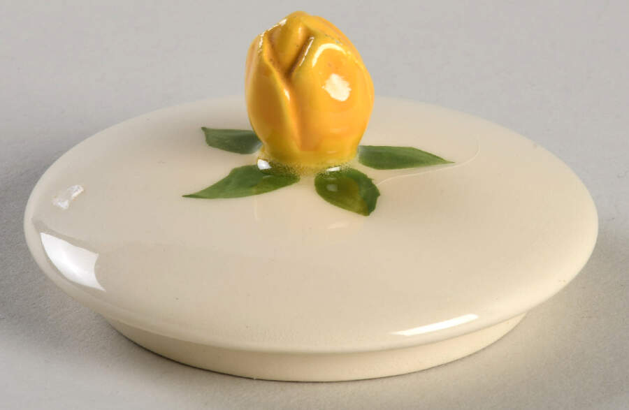 Meadow Rose Lid for Sugar Bowl by Franciscan-1