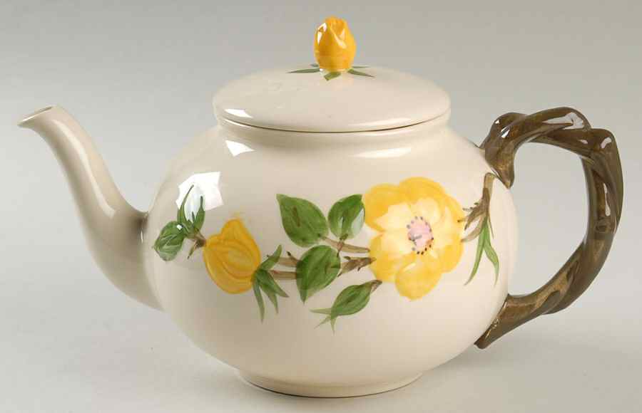 Meadow Rose Teapot & Lid by Franciscan-1