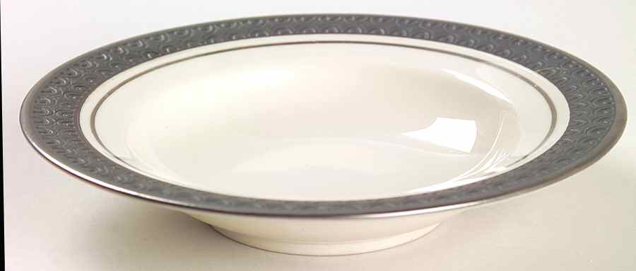 Midnight Mist Rim Fruit/Dessert (Sauce) Bowl by Franciscan-1
