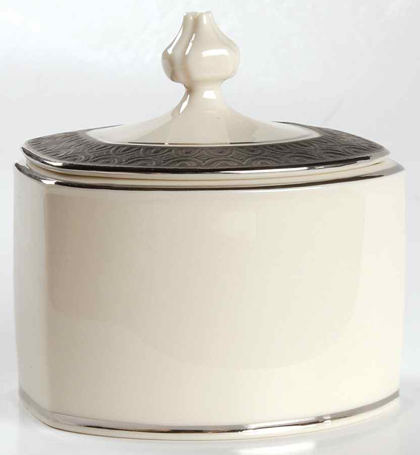 Midnight Mist Sugar Bowl & Lid by Franciscan-1