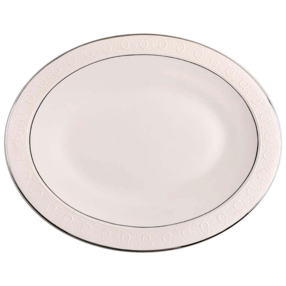 Moon Glow 13" Oval Serving Platter by Franciscan-1