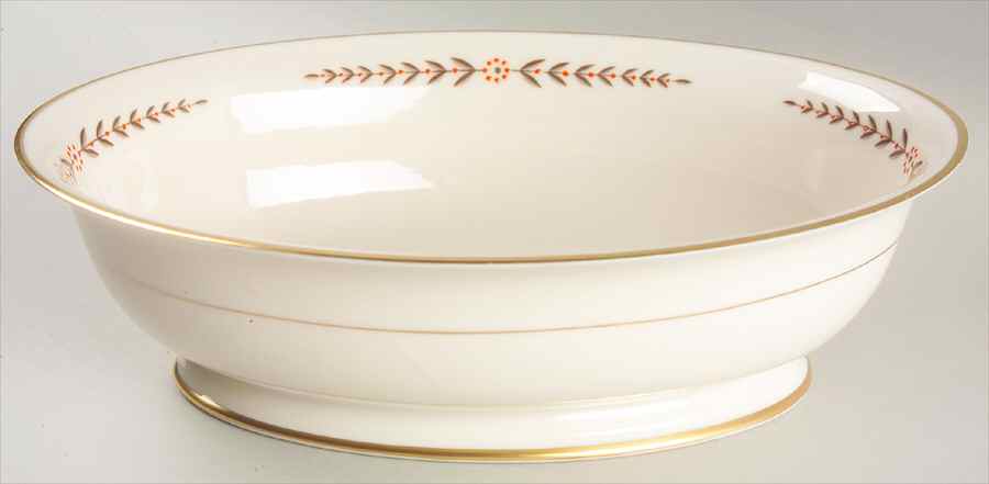 Mountain Laurel 9" Oval Vegetable Bowl by Franciscan-1