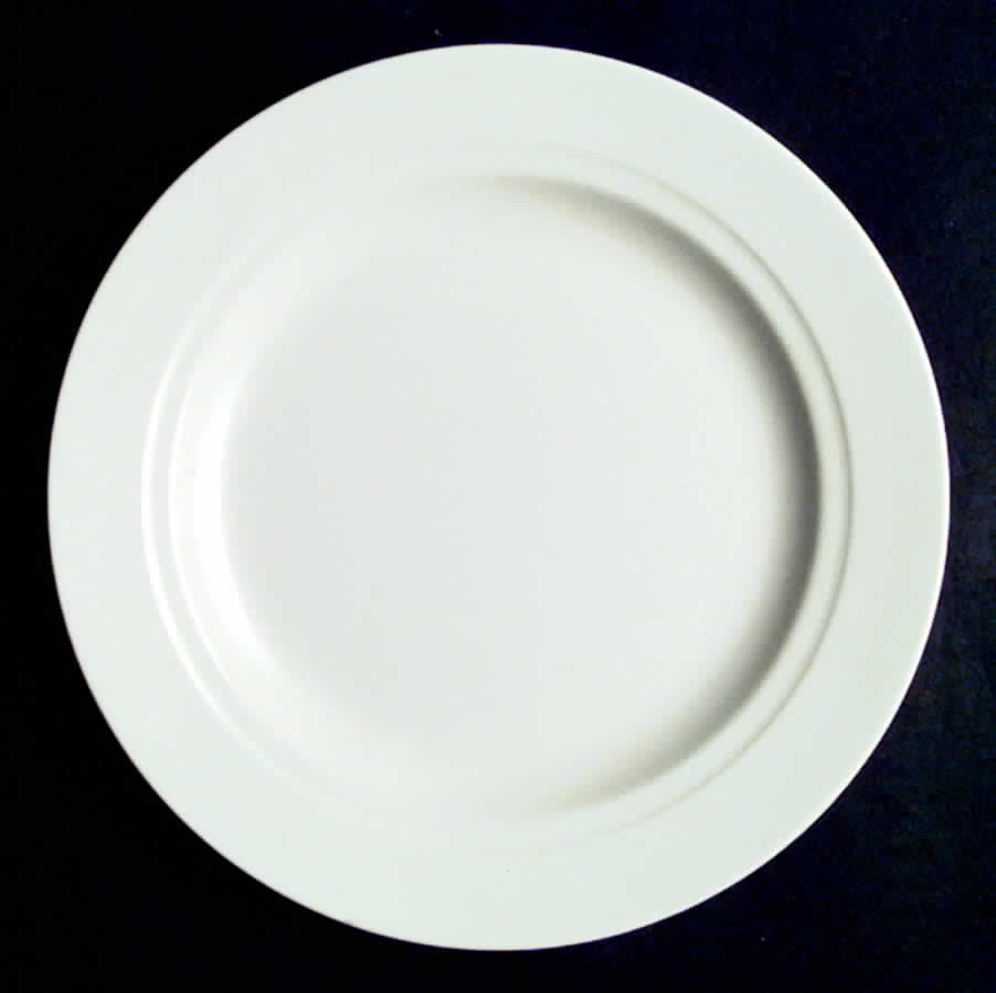 Montecito White Luncheon Plate by Franciscan-1