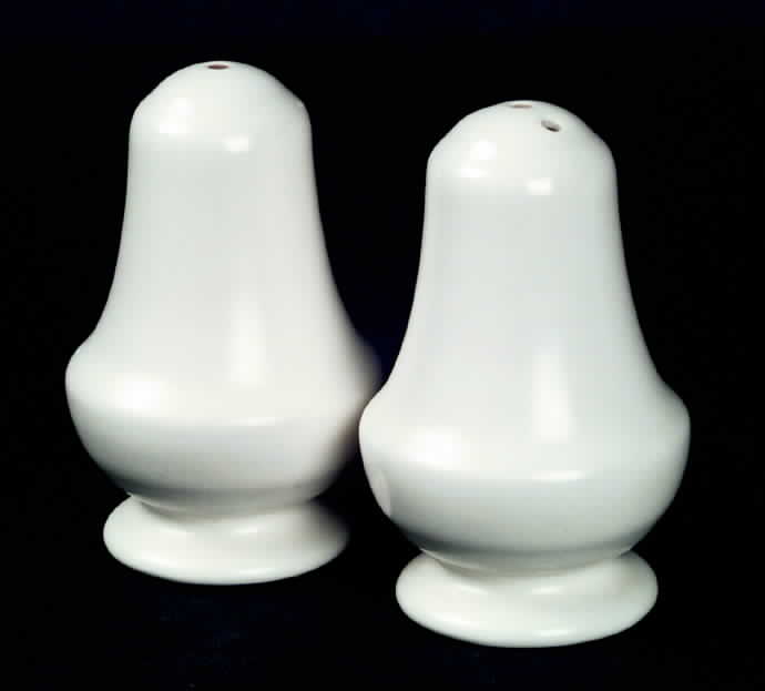 Montecito White Salt & Pepper Set by Franciscan-1