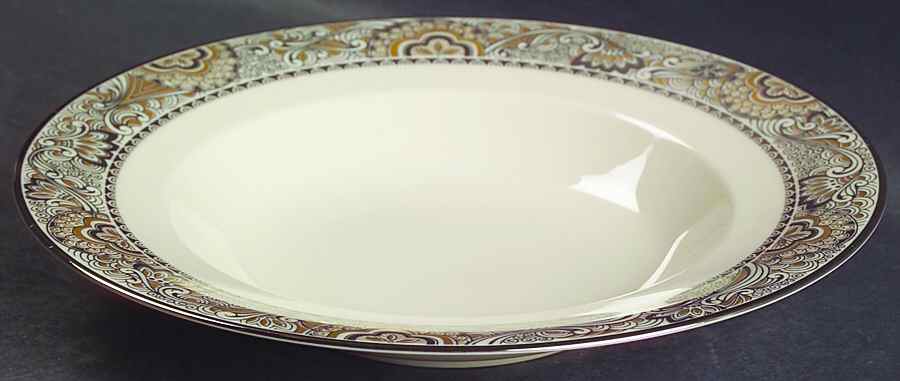Nouvelle Ivory Rim Soup Bowl by Franciscan-1