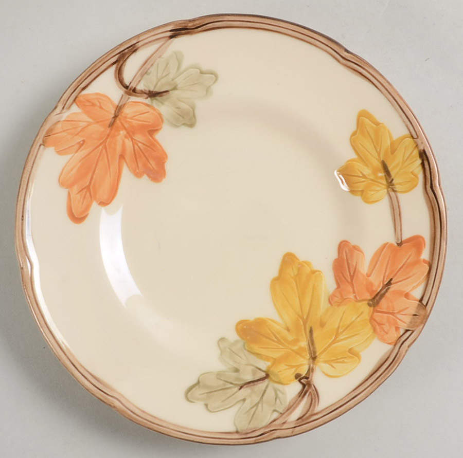 October Bread & Butter Plate by Franciscan-1