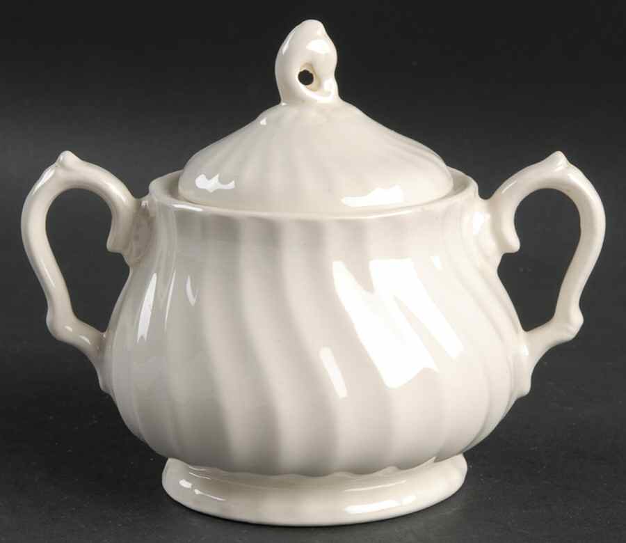Old Chelsea Sugar Bowl & Lid by Franciscan-1