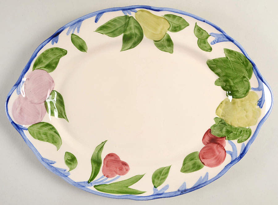 Orchard Glade 14" Oval Serving Platter by Franciscan-1