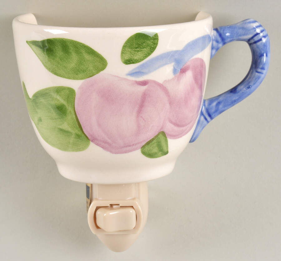 Orchard Glade 1 5/8" + cup (H) Night Light/Cup HC by Franciscan-1