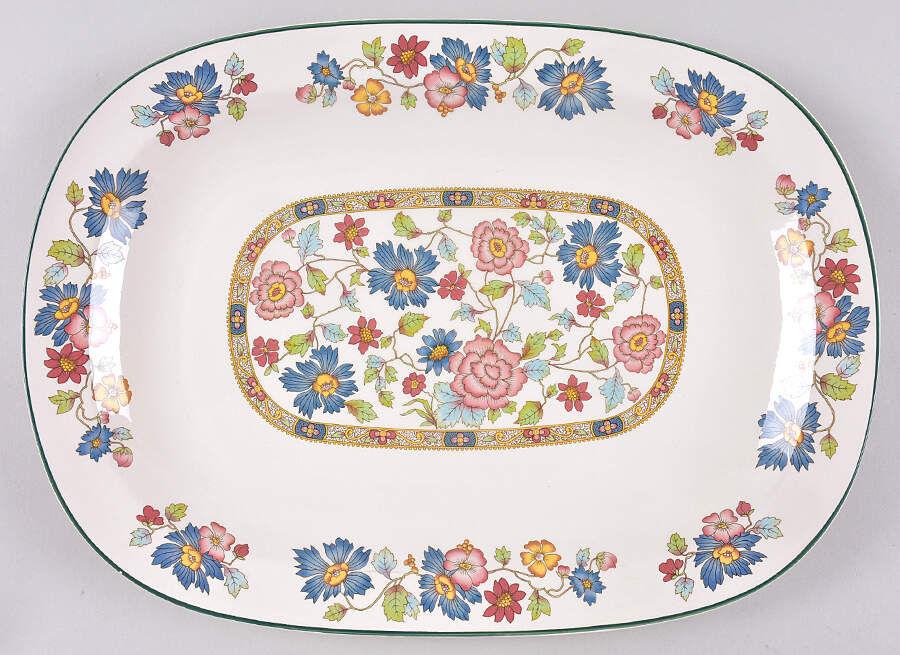 Orient 14" Oval Serving Platter by Franciscan-1