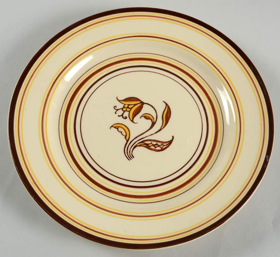 Padua Creme Brown Luncheon Plate by Franciscan-1